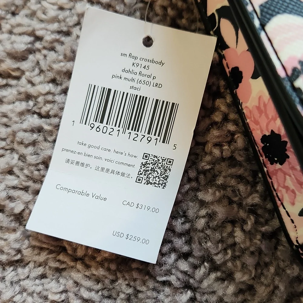 NWT Kate Spade ♠️ dahlia floral crossbody - Picture 3 of 7